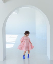 LOWRYS FARM | ティアード刺繍ミニワンピース　188730(ワンピース)