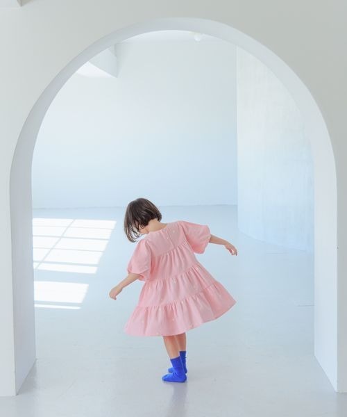 LOWRYS FARM（ローリーズファーム）の「ティアード刺繍ミニワンピース　188730（ワンピース・キッズ・ブルー/ピンク/ネイビー・130cm/150cm/120cm/140cm/110cm）」の19枚目の写真