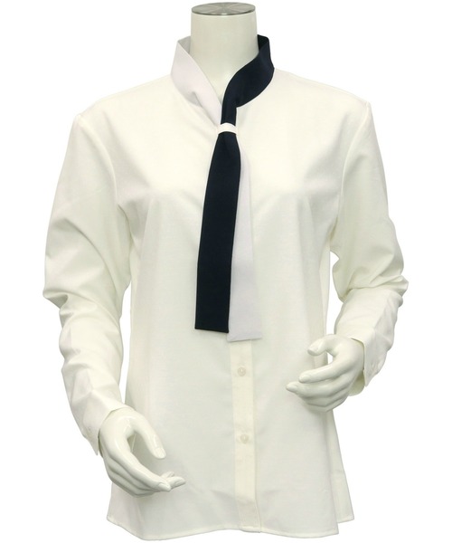 TOKYO SHIRTS（トウキョウシャツ）の「COFREX 配色ボウタイ付き