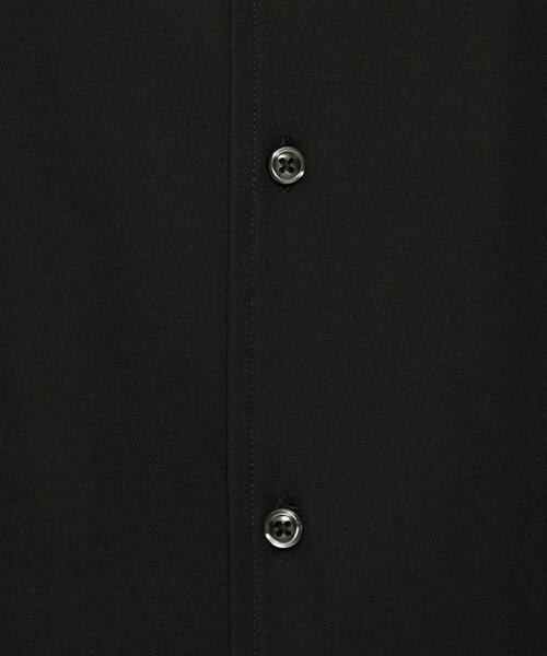 green label relaxing（グリーンレーベルリラクシング）の「【WEB限定】JUSTFIT カノコ オープンカラー 半袖 シャツ  -接触冷感-（シャツ/ブラウス・メンズ・ブラック/ネイビー・S/M/L/XL）」の6枚目の写真