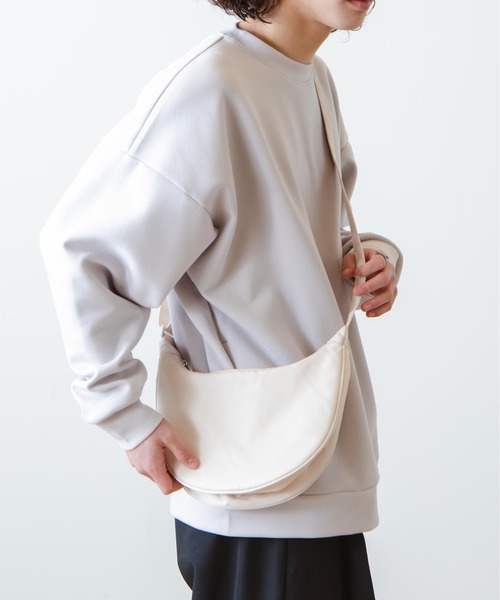 THE STANDARD(ザスタンダード)の「WEGO/【CTHY×THE STANDARD】ラウンドショルダーバッグ(ショルダーバッグ・メンズ・オフホワイト/ブラック・FREE)」の18枚目の写真