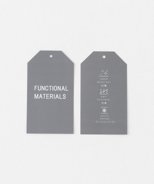 URBAN RESEARCH DOORS(アーバンリサーチドアーズ)の「『抗菌/防臭』LIFE STYLE TAILOR シルケットポンチストレッチモックネックTシャツ(Tシャツ/カットソー・メンズ・ホワイト・MEDIUM/LARGE)」の8枚目の写真