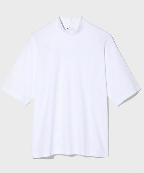 MXP(エムエックスピー)の「《WEB限定》【NEUTRALWORKS./ニュートラルワークス】SC H/S MOCKNECK モックネックT(Tシャツ/カットソー・メンズ・ブラック/ダークネイビー/ホワイト・L)」の2枚目の写真