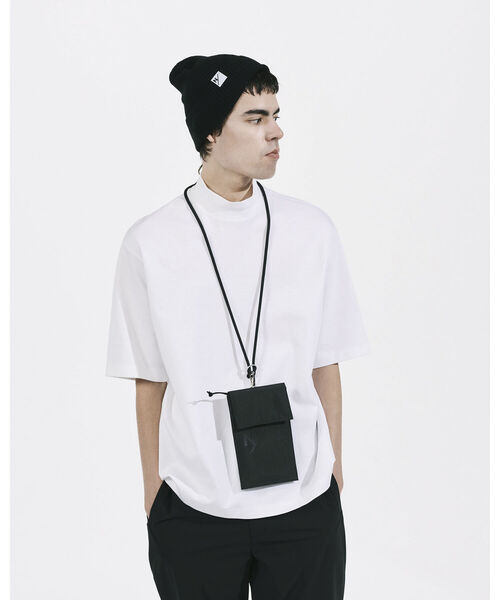 MXP(エムエックスピー)の「《WEB限定》【NEUTRALWORKS./ニュートラルワークス】SC H/S MOCKNECK モックネックT(Tシャツ/カットソー・メンズ・ブラック/ダークネイビー/ホワイト・L)」の4枚目の写真