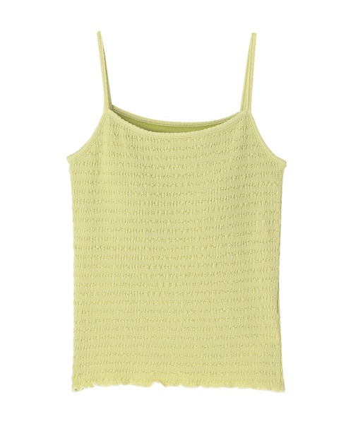 CHILLE(チル)の「カップ付きジャガードキャミソール(キャミソール・レディース・ブラック/オリーブ/アイボリー・FREE)」の20枚目の写真