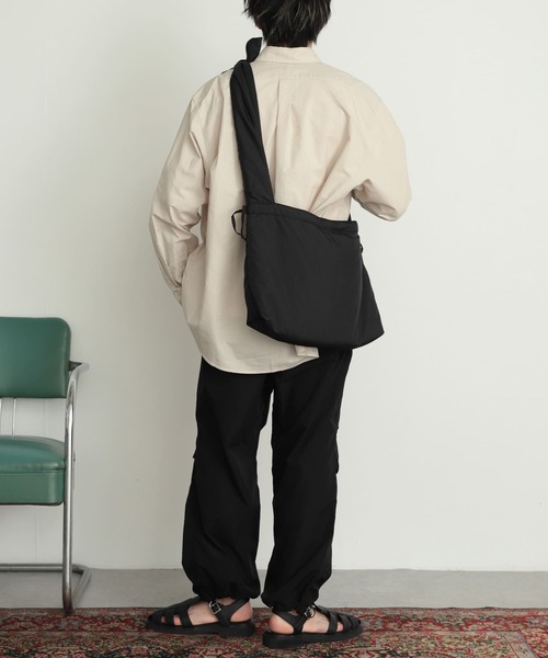 SENSE OF PLACE by URBAN RESEARCH（センスオブプレイスバイアーバンリサーチ）の「『別注』GREENWICH POLO CLUB×SENSE OF PLACE 　シャツA（シャツ/ブラウス・メンズ・カーキ/ライトベージュ/チャコールグレー・LARGE/MEDIUM）」の12枚目の写真
