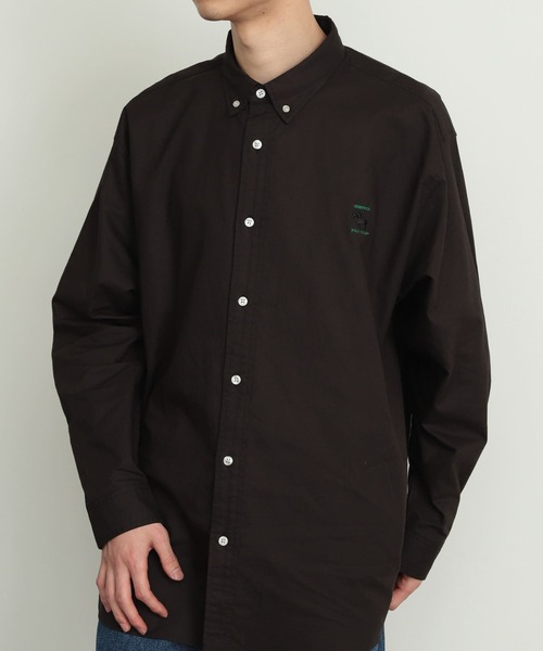 SENSE OF PLACE by URBAN RESEARCH（センスオブプレイスバイアーバンリサーチ）の「『別注』GREENWICH POLO CLUB×SENSE OF PLACE 　シャツA（シャツ/ブラウス・メンズ・カーキ/ライトベージュ/チャコールグレー・LARGE/MEDIUM）」の16枚目の写真