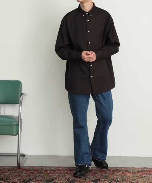 SENSE OF PLACE by URBAN RESEARCH（センスオブプレイスバイアーバンリサーチ）の「『別注』GREENWICH POLO CLUB×SENSE OF PLACE 　シャツA（シャツ/ブラウス・メンズ・カーキ/ライトベージュ/チャコールグレー・LARGE/MEDIUM）」の20枚目の写真