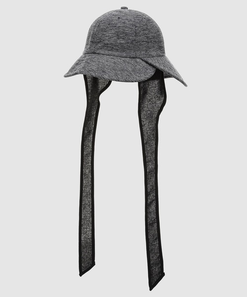 SASQUATCHfabrix.（サスクワァッチファブリックス）の「DOBULE BRIM EAR MUFF HAT（ハット・メンズ・ネイビー/スミクロ・M/L）」の2枚目の写真