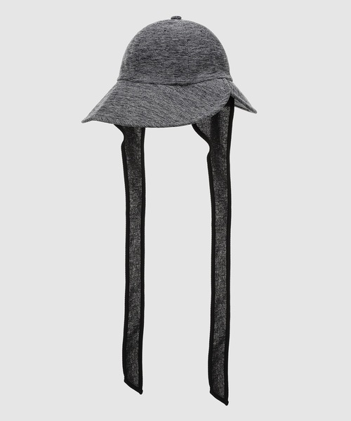 SASQUATCHfabrix.（サスクワァッチファブリックス）の「DOBULE BRIM EAR MUFF HAT（ハット・メンズ・ネイビー/スミクロ・M/L）」の6枚目の写真