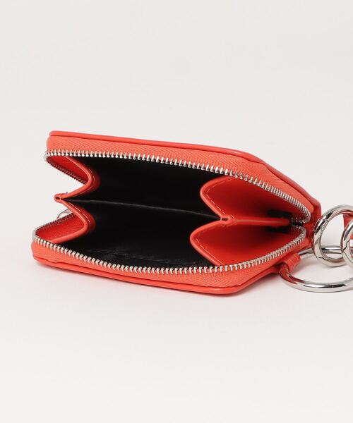 X-girl（エックスガール）の「OVAL LOGO COIN & CARD CASE（コインケース・レディース・ブラック/レッド/グリーン・ONE SIZE）」の17枚目の写真