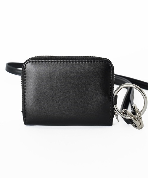 X-girl（エックスガール）の「OVAL LOGO COIN & CARD CASE（コインケース・レディース・ブラック/レッド/グリーン・ONE SIZE）」の5枚目の写真