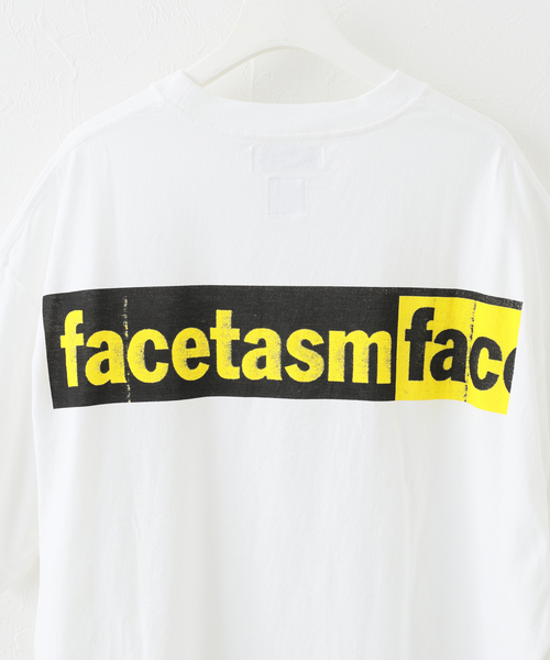 セール】【FACETASM / ファセッタズム】LOGO PRINT TEE（Tシャツ