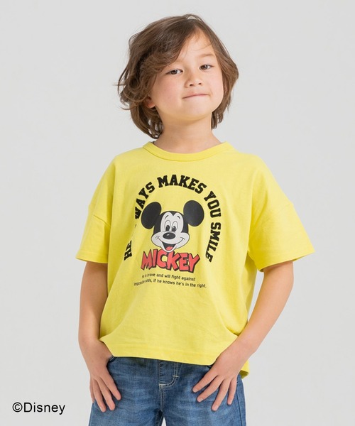 JAM & LINK（ジャムアンドリンク）の「ミッキーマウス / 半袖Tシャツ（Tシャツ/カットソー・キッズ・A/C/D/B・80ｃｍ/90cm/100cm/110cm/120cm/130cm/140cm）」の2枚目の写真