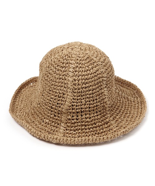 LEPSIM(レプシィム)の「ペーパーカギバリHAT 172504(ハット・レディース・ブラック/ブラウン/ベージュ・ONE SIZE)」の9枚目の写真