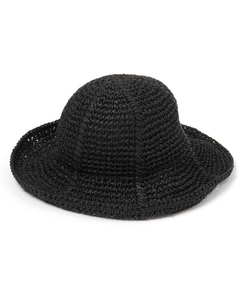 LEPSIM(レプシィム)の「ペーパーカギバリHAT 172504(ハット・レディース・ブラック/ブラウン/ベージュ・ONE SIZE)」の11枚目の写真