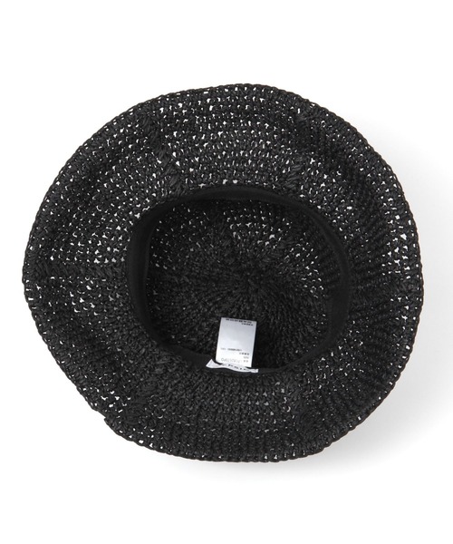 LEPSIM(レプシィム)の「ペーパーカギバリHAT 172504(ハット・レディース・ブラック/ブラウン/ベージュ・ONE SIZE)」の14枚目の写真