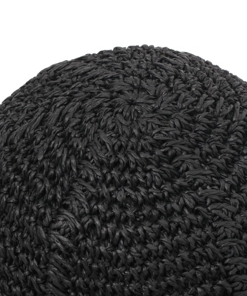 LEPSIM(レプシィム)の「ペーパーカギバリHAT 172504(ハット・レディース・ブラック/ブラウン/ベージュ・ONE SIZE)」の15枚目の写真