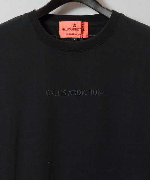 GALLIS ADDICTION(ガリスアディクション)の「GA SATIN-APPLIQUE TEE(Tシャツ/カットソー・メンズ・ホワイト/ブラック/オートミール・M/L)」の7枚目の写真