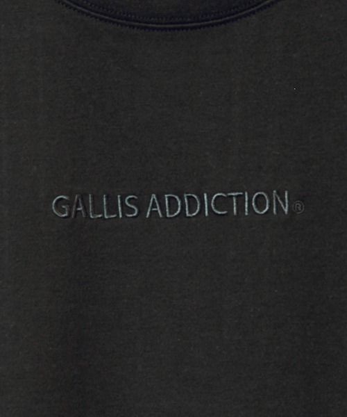 GALLIS ADDICTION(ガリスアディクション)の「GA SATIN-APPLIQUE TEE(Tシャツ/カットソー・メンズ・ホワイト/ブラック/オートミール・M/L)」の8枚目の写真