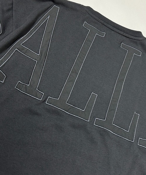 GALLIS ADDICTION(ガリスアディクション)の「GA SATIN-APPLIQUE TEE(Tシャツ/カットソー・メンズ・ホワイト/ブラック/オートミール・M/L)」の9枚目の写真