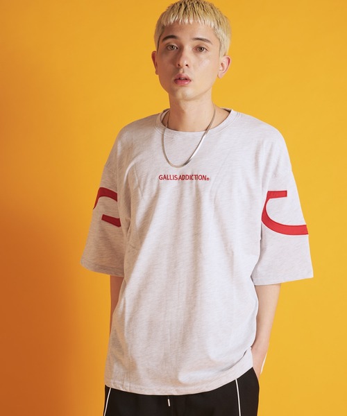 GALLIS ADDICTION(ガリスアディクション)の「GA SATIN-APPLIQUE TEE(Tシャツ/カットソー・メンズ・ホワイト/ブラック/オートミール・M/L)」の17枚目の写真