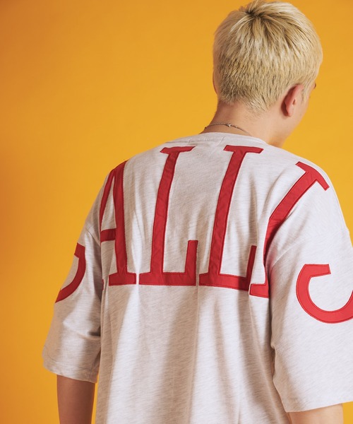 GALLIS ADDICTION(ガリスアディクション)の「GA SATIN-APPLIQUE TEE(Tシャツ/カットソー・メンズ・ホワイト/ブラック/オートミール・M/L)」の12枚目の写真