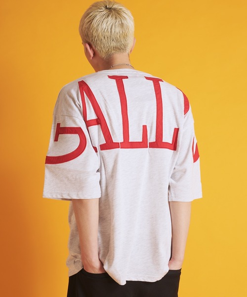 GALLIS ADDICTION(ガリスアディクション)の「GA SATIN-APPLIQUE TEE(Tシャツ/カットソー・メンズ・ホワイト/ブラック/オートミール・M/L)」の22枚目の写真