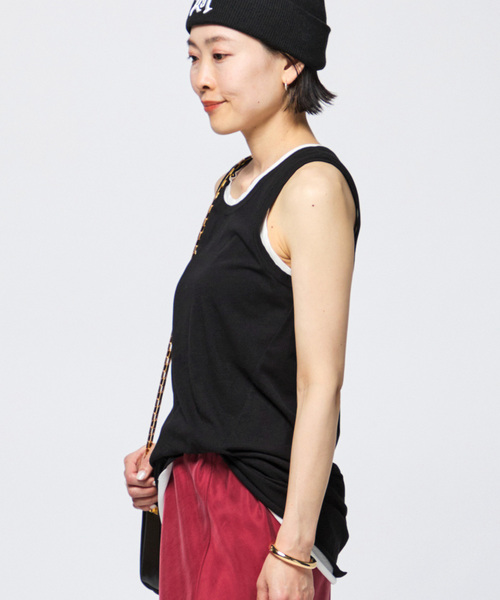 AP STUDIO（エーピーストゥディオ）の「Distortion タンクトップ  