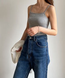 CANAL JEAN | El mar(エルマール) パット付きリブキャミソール(キャミソール)