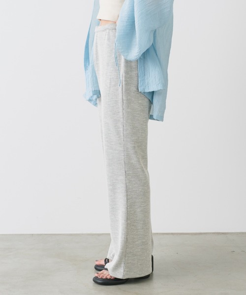 Kastane(カスタネ)の「【SET UP対応】リバーシブルカットフレアパンツ(その他パンツ・レディース・ピンク/ブルー/アイボリー・FREE)」の10枚目の写真