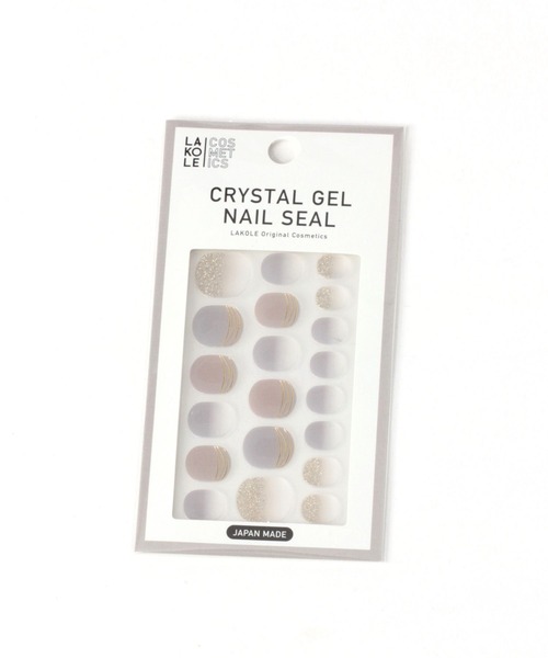 LAKOLE（ラコレ）の「ジェルシール-016 / 198843（ネイルシール/ネイルチップ・レディース・グレー・FREE）」の5枚目の写真