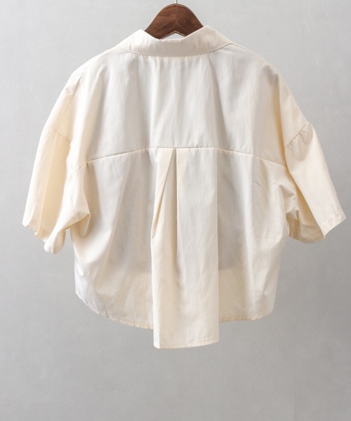 SpRay（スプレイ）の「レイヤードシャツ（シャツ/ブラウス・レディース・ブラック/ブルー/ベージュ・FREE）」の13枚目の写真