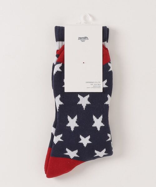 ZENITH（ゼニス）の「【ZENITH】USA FLAG SOCKS（ソックス/靴下・メンズ・その他2/その他1・FREE）」の3枚目の写真