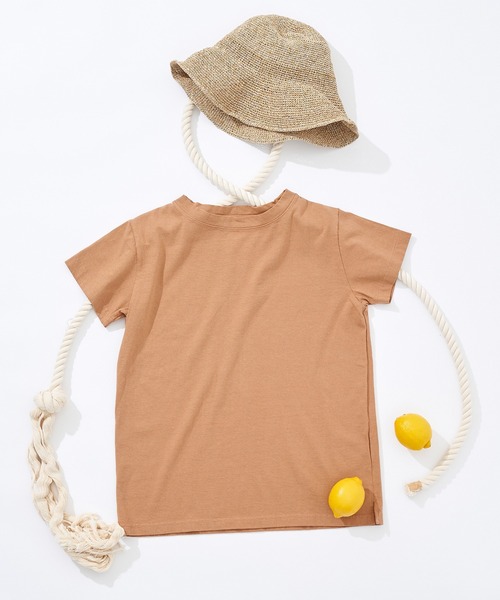 LA MARINE FRANCAISE(マリン フランセーズ)の「【Limhome】別注半袖カットソー(Tシャツ/カットソー・レディース・キャメル/ラベンダー/チャコールグレー/ホワイト/グリーン・0/1)」の10枚目の写真