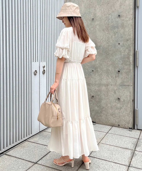 カシュクールワンピース（ワンピース）｜one after another NICE CLAUP