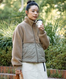KRIFF MAYER Lady's Collection | 《WEB限定》キルトボア切替JK(ブルゾン)