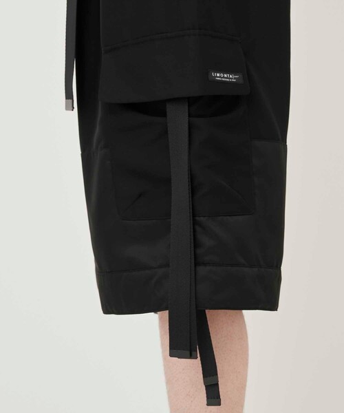 UNITED TOKYO(ユナイテッドトウキョウ)の「LIMONTA×TWIST WOOL カーゴショーツ(その他パンツ・メンズ・ブラック/ホワイト・1/2)」の16枚目の写真