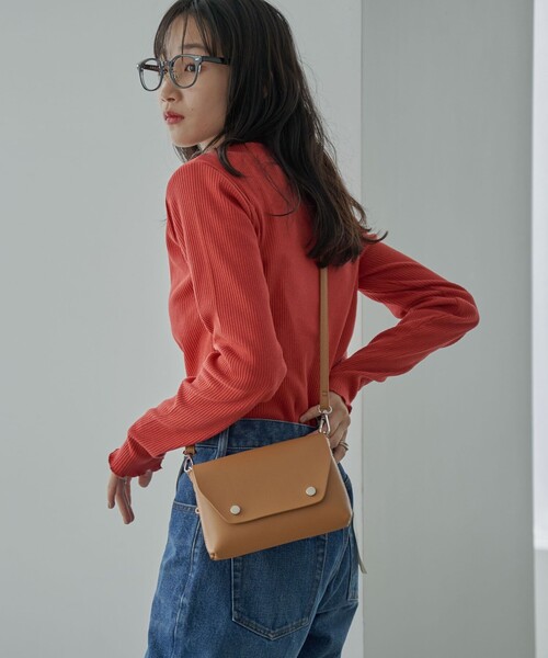 coen（コーエン）の「2WAYベルトバッグ（ボディバッグ/ウエストポーチ・レディース・ブラック/ブラウン・FREE）」の10枚目の写真