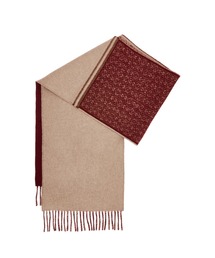 LOEWE（ロエベ）の「アナグラム スカーフ（ウール&カシミヤ