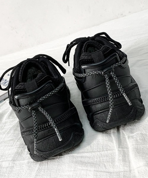 MGV(エムジーヴィー)の「カジュアルダッドスニーカー(スニーカー・メンズ・ブラック/グレー/ホワイト・X-LARGE/LARGE/MEDIUM)」の9枚目の写真