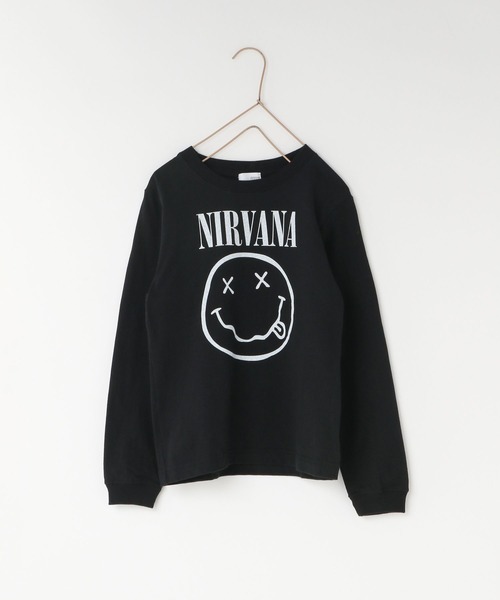 LOWRYS FARM（ローリーズファーム）の「ＮＩＲＶＡＮＡロンＴ　970464（Tシャツ/カットソー・キッズ・ホワイト/チャコールグレー/ダークグレー・110cm/130cm/150cm）」の16枚目の写真