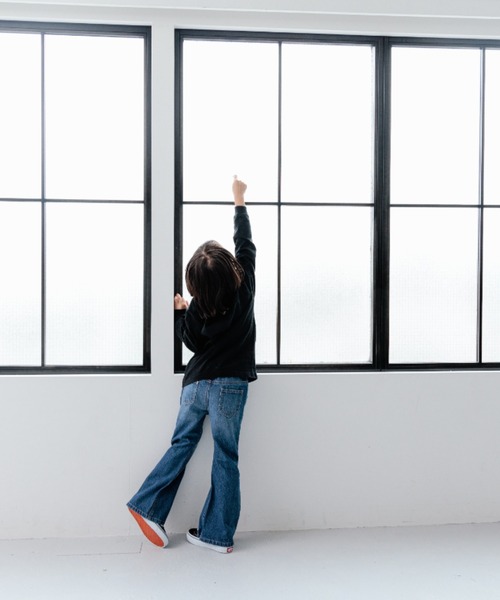 LOWRYS FARM（ローリーズファーム）の「ＮＩＲＶＡＮＡロンＴ　970464（Tシャツ/カットソー・キッズ・ホワイト/チャコールグレー/ダークグレー・110cm/130cm/150cm）」の19枚目の写真