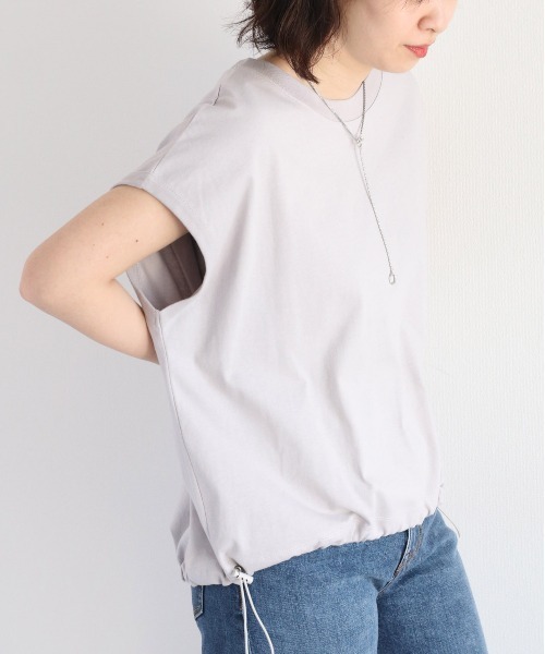 cepo(セポ)の「ドロストバルーンTee(Tシャツ/カットソー・レディース・ブラック/グレー/オフホワイト/オレンジ・M)」の17枚目の写真