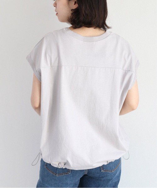 cepo(セポ)の「ドロストバルーンTee(Tシャツ/カットソー・レディース・ブラック/グレー/オフホワイト/オレンジ・M)」の19枚目の写真