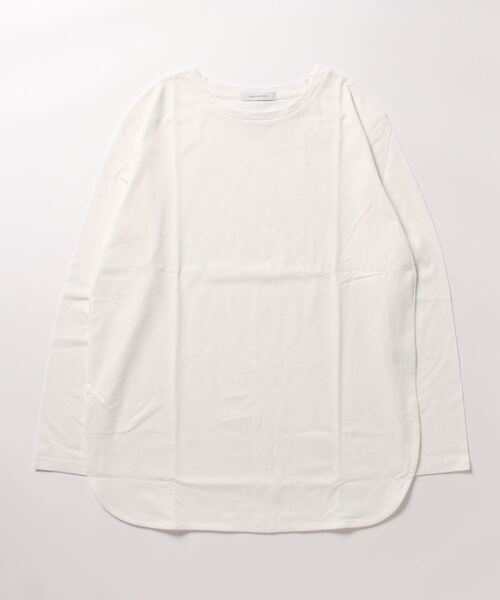 Doux archives（ドゥアルシーヴ）の「裾ラウンドロンTee（Tシャツ/カットソー・レディース・オフホワイト・FREE）」の4枚目の写真