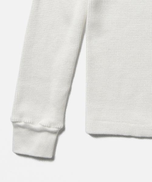 BEAMS BOY（ビームスボーイ）の「BEAMS BOY / ムジ サーマル タートル（Tシャツ/カットソー・レディース・グレー/ネイビー/ホワイト・ONE SIZE）」の7枚目の写真