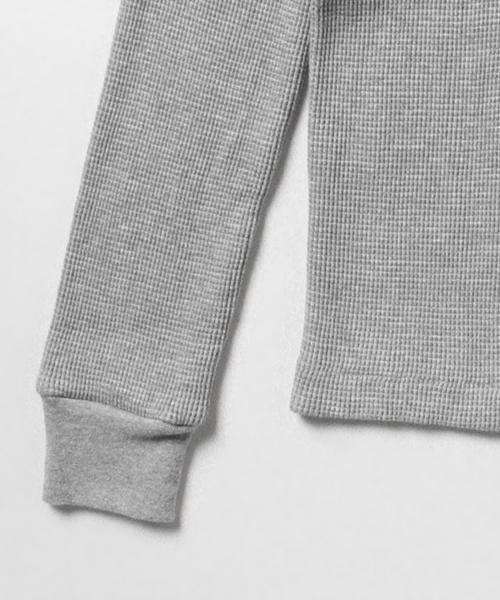 BEAMS BOY（ビームスボーイ）の「BEAMS BOY / ムジ サーマル タートル（Tシャツ/カットソー・レディース・グレー/ネイビー/ホワイト・ONE SIZE）」の9枚目の写真