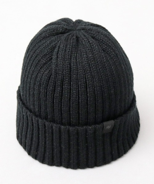 ReqHatter（レックハッター）の「リブニット 裏ボア ワッチ（ニットキャップ/ビーニー・メンズ・ブラック/ベージュ/グレー/カーキ・FREE）」の21枚目の写真