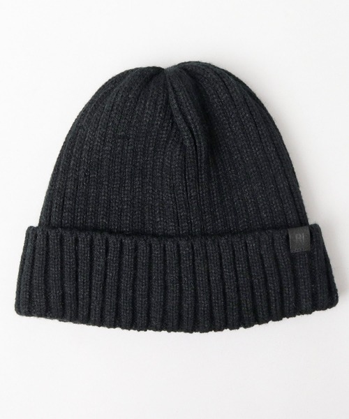 ReqHatter（レックハッター）の「リブニット 裏ボア ワッチ（ニットキャップ/ビーニー・メンズ・ブラック/ベージュ/グレー/カーキ・FREE）」の9枚目の写真